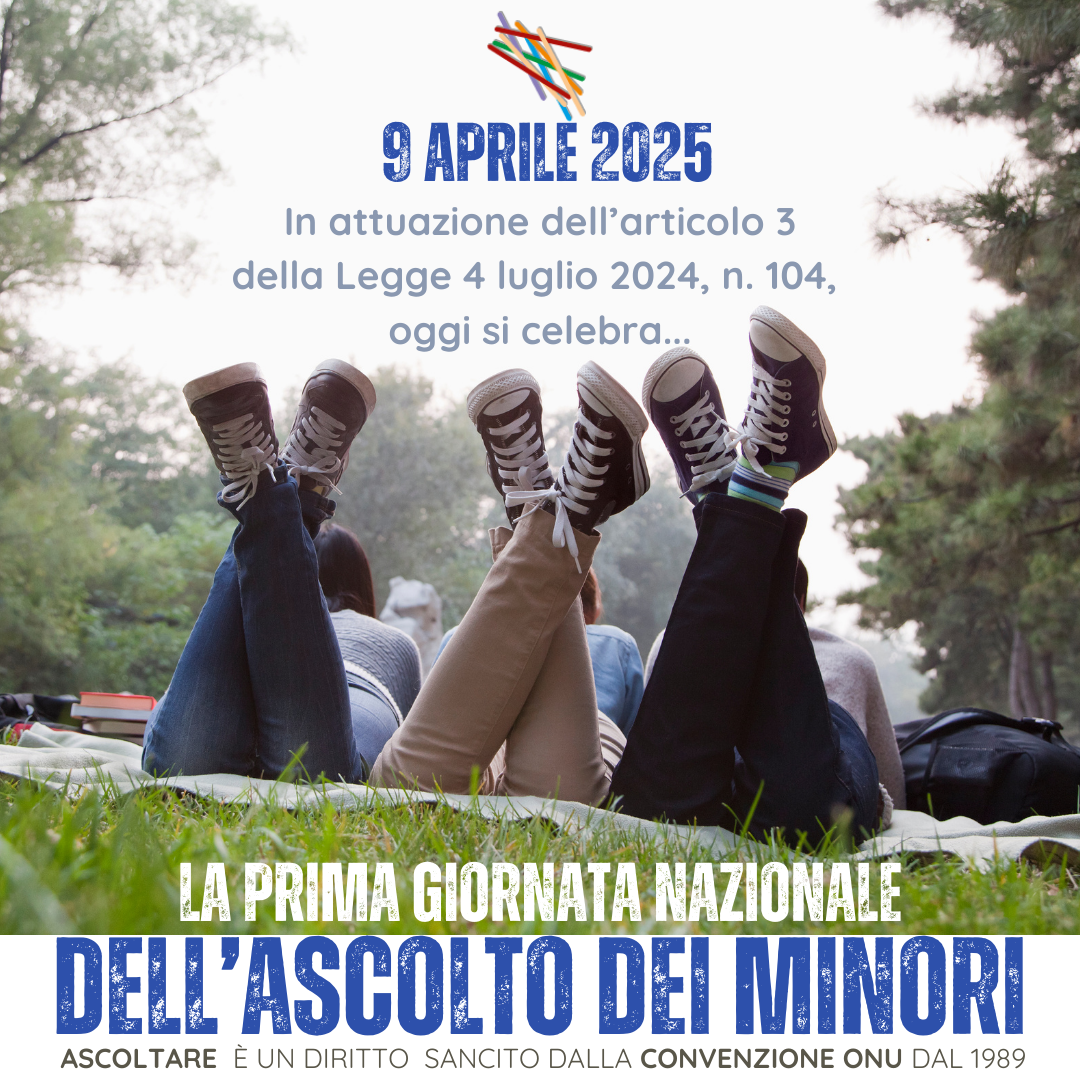 oggi si celebra la prima giornata nazionale dell’ascolto dei minori