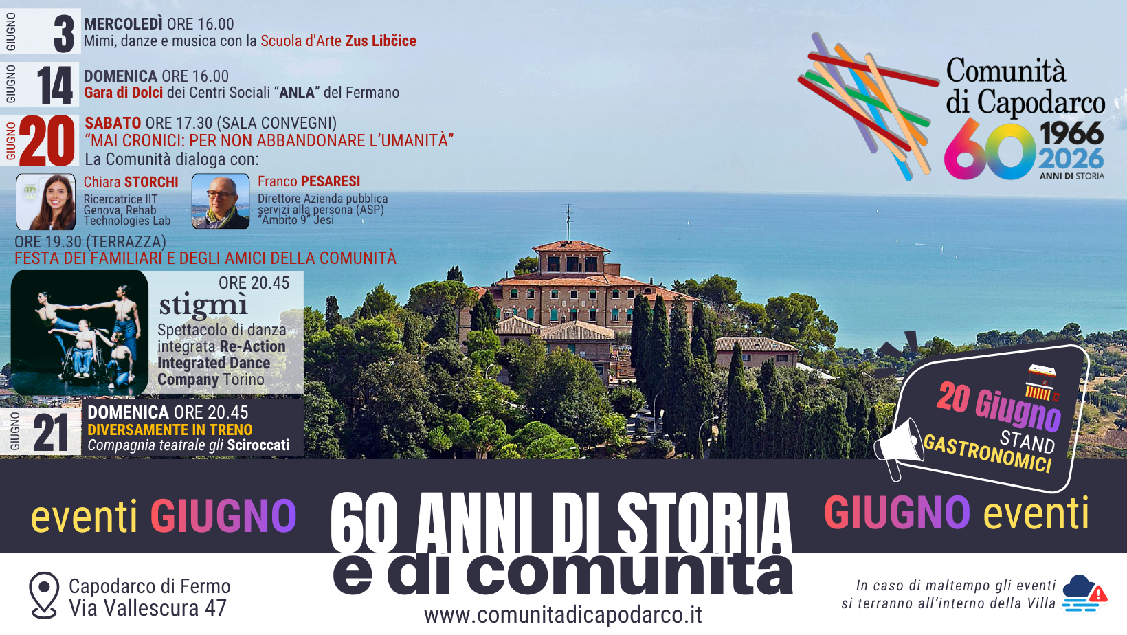 Cartolina Eventi Giugno