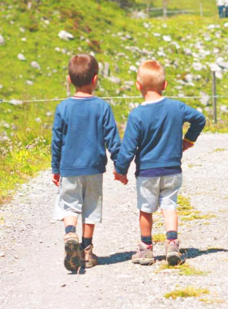 I fratelli Baragiola piccoli