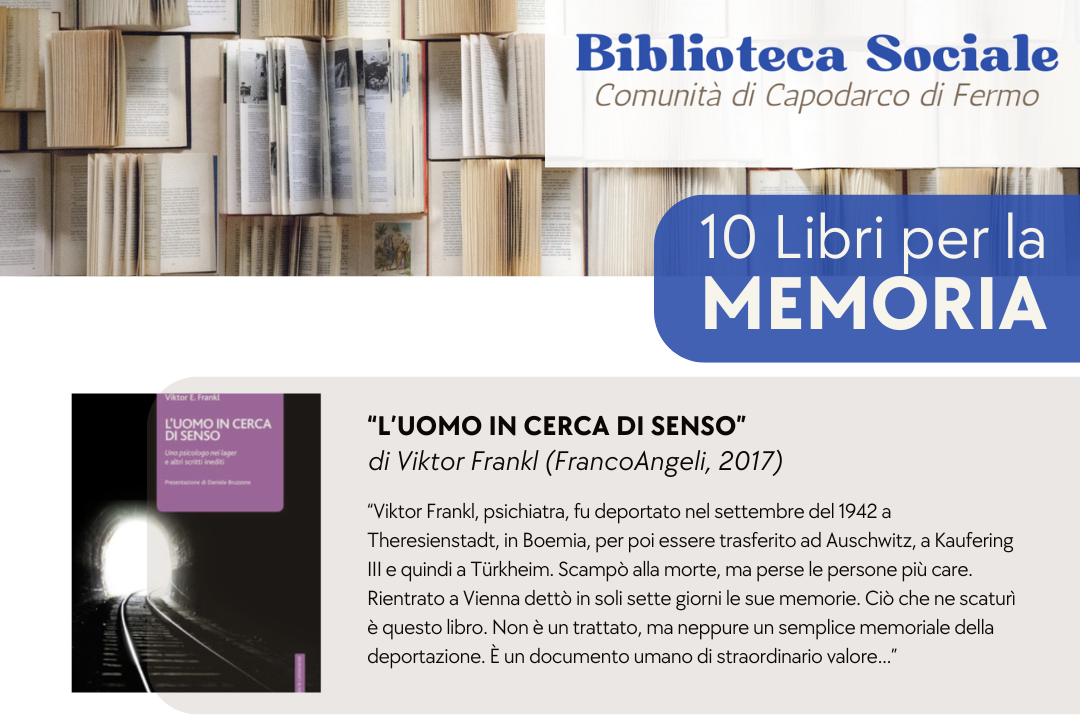 27 gennaio 2025: 10 libri per la “memoria”