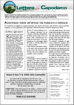 Lettera da Capodarco n.1 – Aprile/Maggio 2010